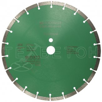 Диск/круг алмазный HODMAN Standard 300*25,4*10 для бетона