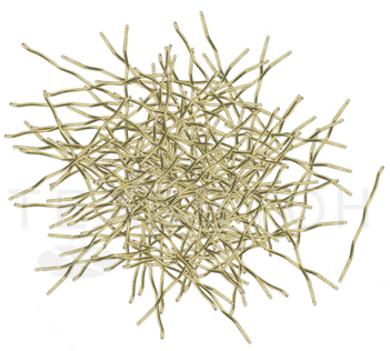 Фибра металлическая Monopol FIBER Metal (фасовка: 25 кг)