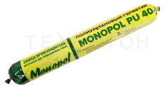 Герметик MONOPOL FLEX PU-40 полиуретановый (цвет: серый, фасовка: 600 мл)