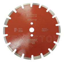 Диск/круг алмазный HODMAN Professional 300*25,4*10 для асфальта и бетона