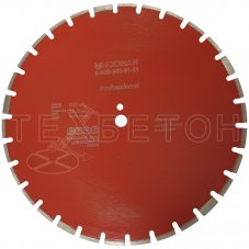 Диск/круг алмазный HODMAN Professional 500*25,4*10 для асфальта и бетона