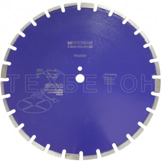 Диск/круг алмазный HODMAN Master 500*25,4*10 для асфальта и бетона
