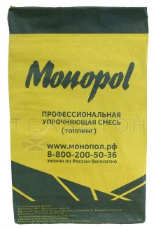 Топпинг Monopol Top 600 модифицированный кварц/корунд (цвет: натуральный; фасовка: 25 кг)