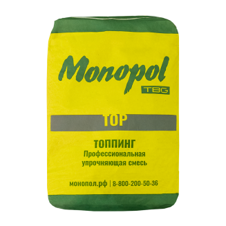 Топпинг Monopol Top 400 безыскровый (цвет: натуральный; фасовка: 25 кг)