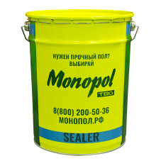 Monopol Sealer 2E Силер/кюринг светостойкий, мембранообразующий влагоудерживающий состав для свежеуложенного бетона (фасовка: 20 л)