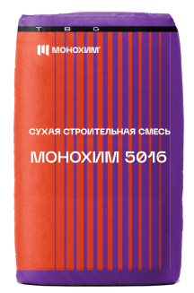 МОНОХИМ 5016 Ровнитель для пола высокопрочный быстросхватывающийся (10-100 мм) (фасовка: 20 кг)
