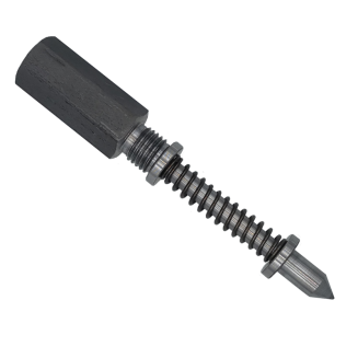 Переходник BORISOV-PRO М16 (нар) - 1/2" 20UNF (вн) с отверстием под центратор