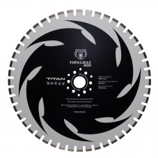 Диск/круг алмазный для стенорезных машин TOPALMAZ TITAN, диаметр 700, 800 и 1200 мм, посадочное 60 мм