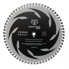 Диск/круг алмазный отрезной для резки швов в бетоне TOPALMAZ TITAN